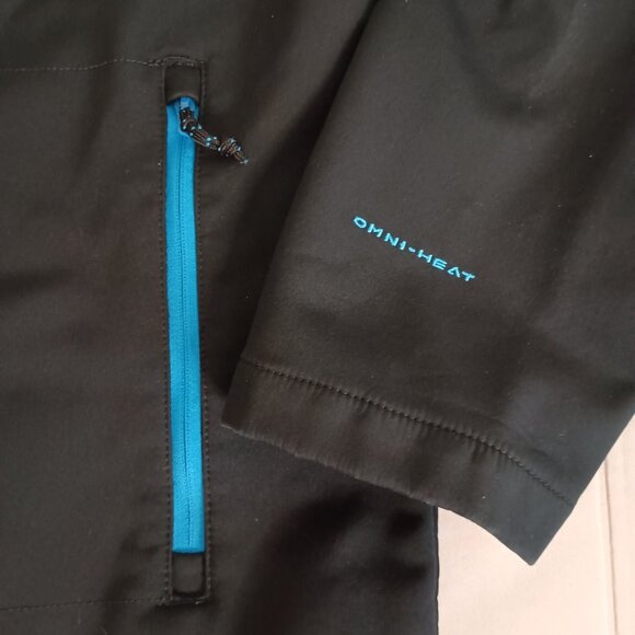 Columbia Titanium Omni Heat Bugaboo Black Layer Jacket Youth Size 18/20 - Picture 6 of 16